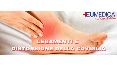 La caviglia, i legamenti e la distorsione