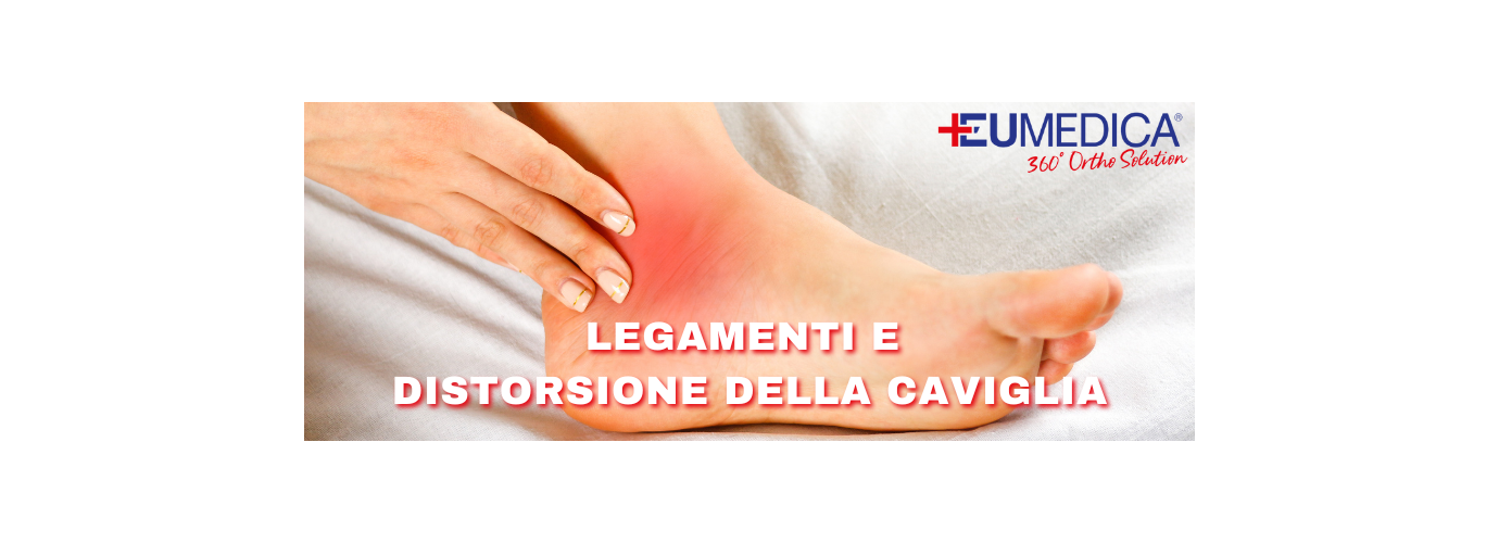 La caviglia, i legamenti e la distorsione